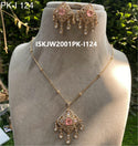 Kundan Pendant Set-ISKJW2001PK-I124