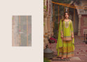 Embordered Chinon Kurti With Digital Printed Sharara And Dupatta-ISKWSH020567511