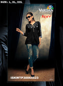 Sequined Rayon Top-ISKWTP30064523