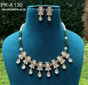 Kundan Necklace Set-ISKJW2306PK-A130