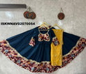Embroidered Silk Lehenga With Blouse And Vintage Dupatta-ISKWNAV02070054
