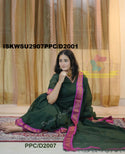 Cotton Silk Anarkali Kurti With Pant And Dupatta-ISKWSU2907PPC/D2001