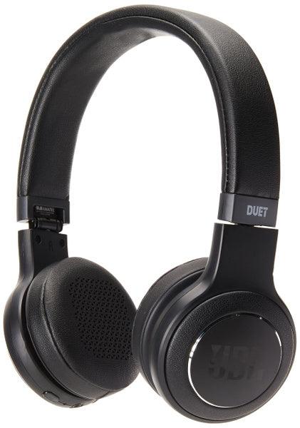 JBL Duet Bluetooth Wireless On-Ear Headphones - Black - Ishaanya