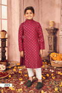 Kid's Cotton Kurta And Pajama