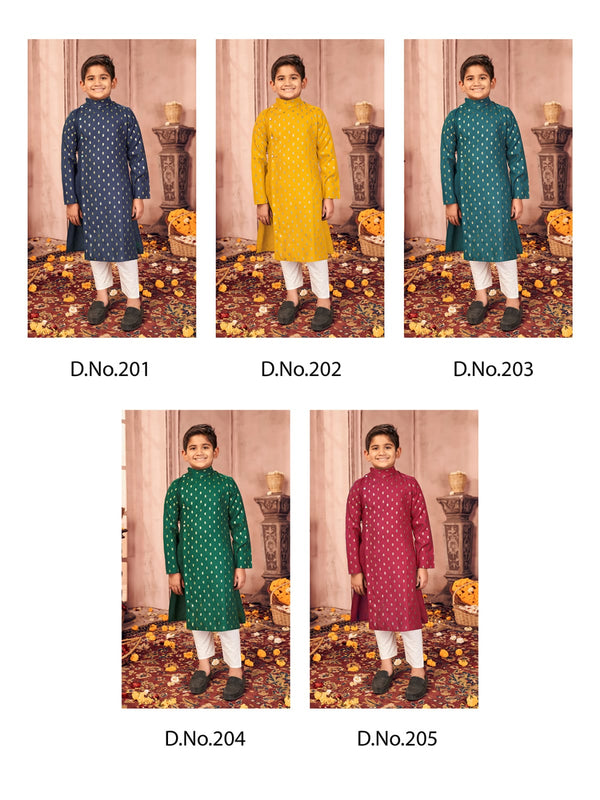 Kid's Cotton Kurta And Pajama