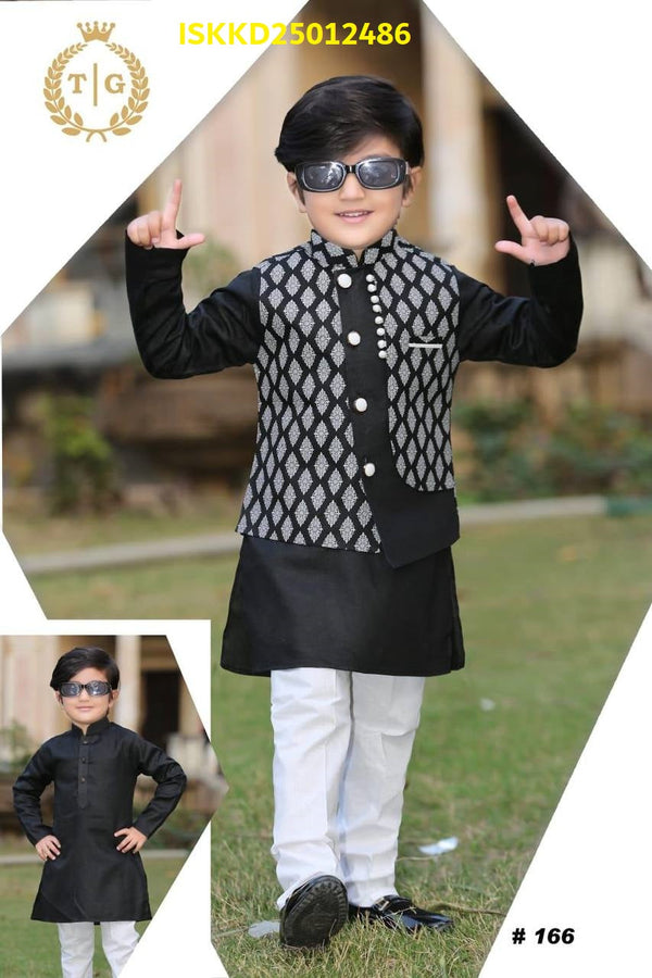 Kid's Kurta Pajama-ISKKD25012486