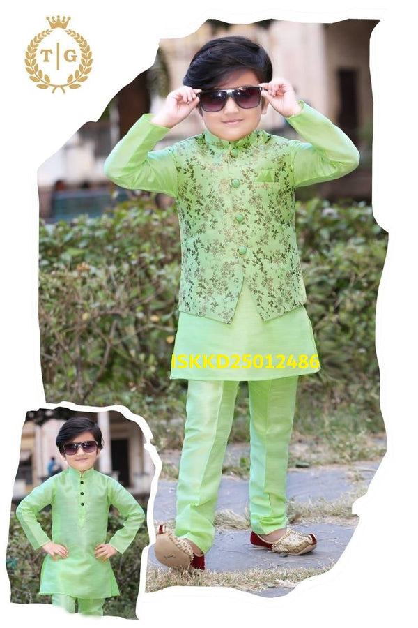 Kid's Kurta Pajama-ISKKD25012486