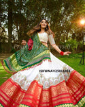 Digital Printed Butter Silk Lehenga With Blouse And Dupatta-ISKWNAV25011051