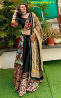 Cotton Lehenga With Blouse And Printed Dupatta-ISKWNAV03064475