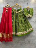 Digital Printed Crepe Silk Lehenga With Blouse And Modal Dupatta-ISKWNAV25074847