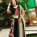 Printed Maslin Cotton Lehenga With Blouse And Dupatta-ISKWNAV18084969