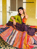 Printed Cotton Lehenga With Blouse And Dupatta-ISKWNAV19084979