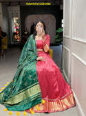 Gaji Silk Lehenga With Blouse And Printed Dupatta-ISKWNAV22084986