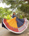 Digital Printed Cotton Lehenga With Blouse And Dupatta-ISKWNAV22084990